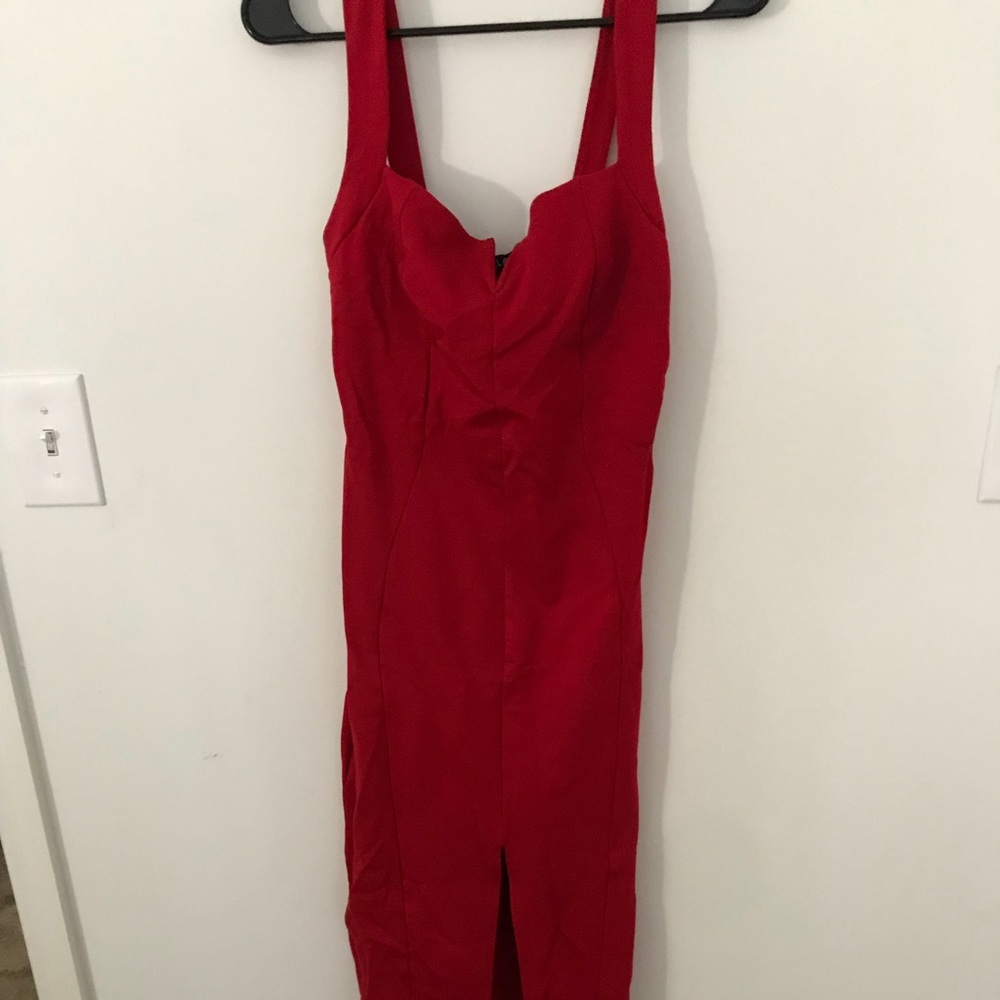 Red dress